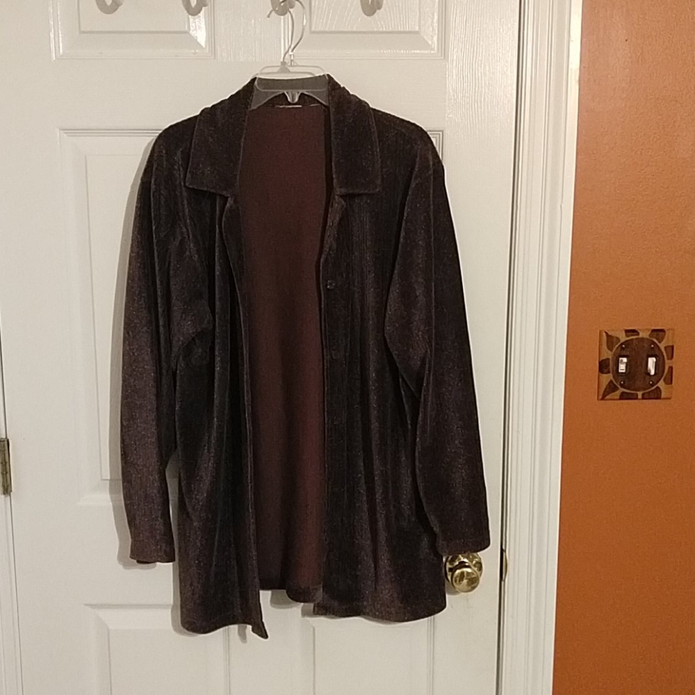 Very Soft Brown Cardigan